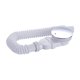 thumbnail image 1 of Reductor de desagüe de ducha de bajo, resistente, fácil instalación, multifunción, accesorios de repuesto, flexible, 90 mm, 1 of 9