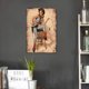 thumbnail image 5 of Vintage Sexy Mujer Retro Placa De Metal Placa De Letrero De Estaño Decoración Del Hogar Pintura De Hierro Likrtyny Arte Deco, 5 of 9
