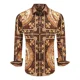 thumbnail image 1 of Camisa Para Hombre Moda Elegante Marca Pavini Con Piedras 1, 1 of 1