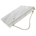 thumbnail image 3 of Hampton Art Wooden Diagonal Plank 10"X10"-White, 3 of 5