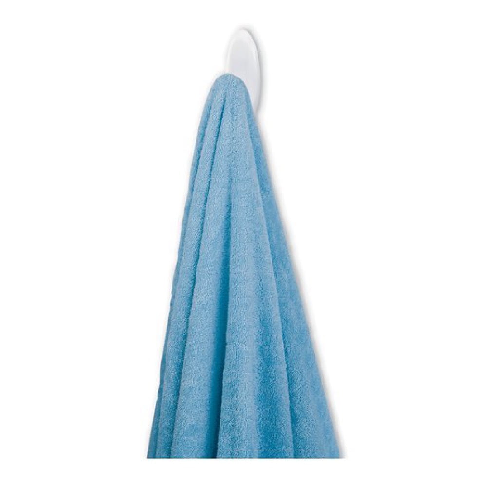 12-pack Command Bath Large Towel Hook Frosted Plastic - Wall Mount, Self-Adhesive - 12 Pack — Concealed-Screw Wall-Mount, Coordinated Bath Collection
