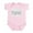 Petal Pink, variant on - Prayer Changes Things Infant Bodysuit - Baby Light Bodysuit, Size Newborn - 24 Months