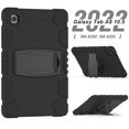 thumbnail image 2 of XYX Case for Samsung Galaxy Tab A8 10.5 inch (SM-X200/SM-X205), Dual Layer Slim Heavy Shockproof Rugged Protective Cover Case with Kickstand (Black), 2 of 7