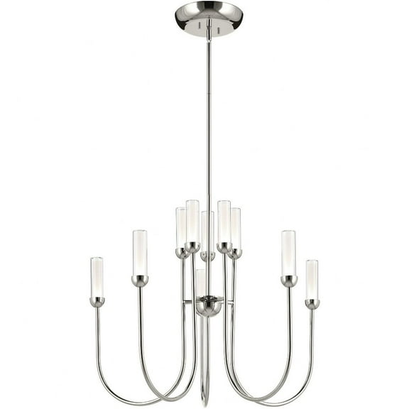 Kichler Lighting - Moraine - 50W 10 LED Large Chandelier-24.75 Inch Tall and 30