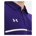 thumbnail image 2 of Under Armour Men's Title Short Sleeve Polo Shirt, Purple, Size L, 2 of 2