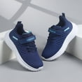 thumbnail image 4 of enyan Girls Sneaker Running Shoes Lightweight Sport Kids Running Shoes Boys (Toddler/Little Kid/Big Kid) Blue,1.5, 4 of 7