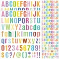 thumbnail image 1 of BRIGHTFUFU 10 hojas Pegatizas de alfabeto Alphabets letras pegatinas de letras número de calcomanías de buzón etiquetas etiquetas, 1 of 7