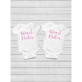 thumbnail image 2 of Twins, Womb Mates Bodysuit Infant -Smartprints Designs,  6 Months, 2 of 4
