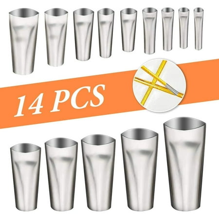 

Dosaele 14pcs Perfect Caulking Finisher Caulk Nozzle Applicator Sealant Finishing Tools