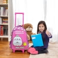 thumbnail image 3 of Mochila Escolar Rodante para Niña personaje Molang color Rosa, 3 of 7