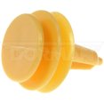 thumbnail image 1 of Fits 2002-2003 Jeep Grand Cherokee Dorman Interior Panel Retainer 963-221D OE Solutions; OE Replacement; 0.92 Inch Length; Yellow; Plastic; Pack Of 2, 1 of 2