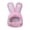 Pink, variant on Pink Easter Bunny Hat For Pets - Cat Small Dog Rabbit Ears Headband Costume Polyester