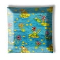 thumbnail image 1 of 888 Cool Fans L-0001043 12 in. Frog Pond Fun Square Semi Flush Mount Ceiling Lamp, 1 of 1