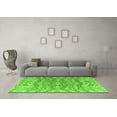 thumbnail image 3 of Ahgly Company Indoor Rectangle Solid Green Modern Area Rugs, 2' x 4', 3 of 4