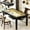 Black, variant on HABUTWAY Coperat 63" x 39" Board Game Table with LED Lights for 4-6 Players, 2-in-1 Dining & Gaming Table with Game Mat, 6 Cup Holders & Removable Hobby Trays