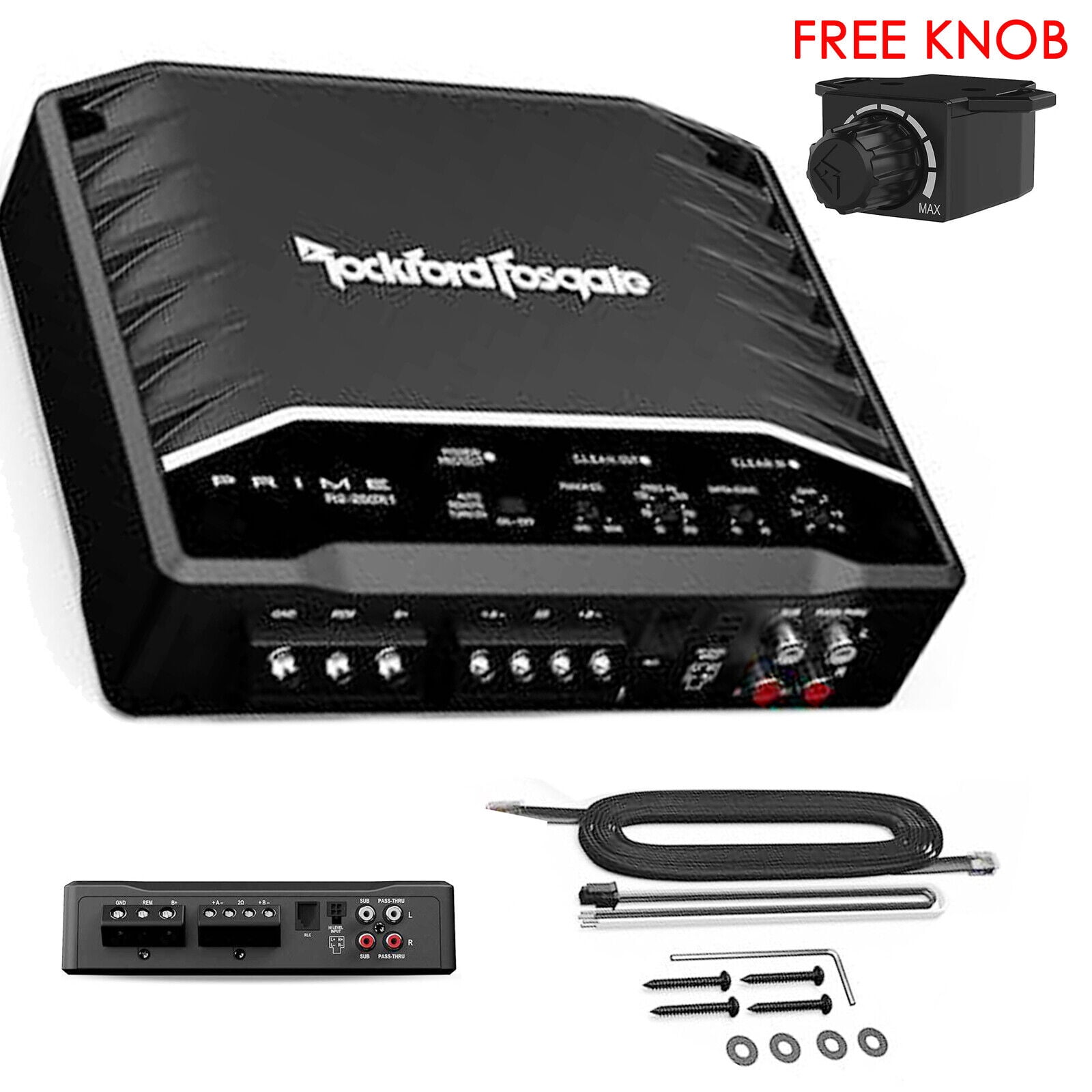 Rockford Fosgate R2250X1 Prime 250 Watt Full Range Mono Amplifier