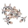 thumbnail image 4 of 12 dijes de ángel de cristal con forma de hada brillante, para manualidades, regalos Rosado, 4 of 9