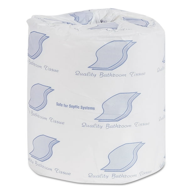 GEN Toilet Paper, Wrapped, Septic Safe, 2-Ply, White, 300 Sheets/Roll ...
