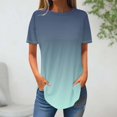 thumbnail image 4 of Birdeem Blouses pour Femmes Mode Féminine Manches Courtes Col Rond Hauts Décontractés, 4 of 12