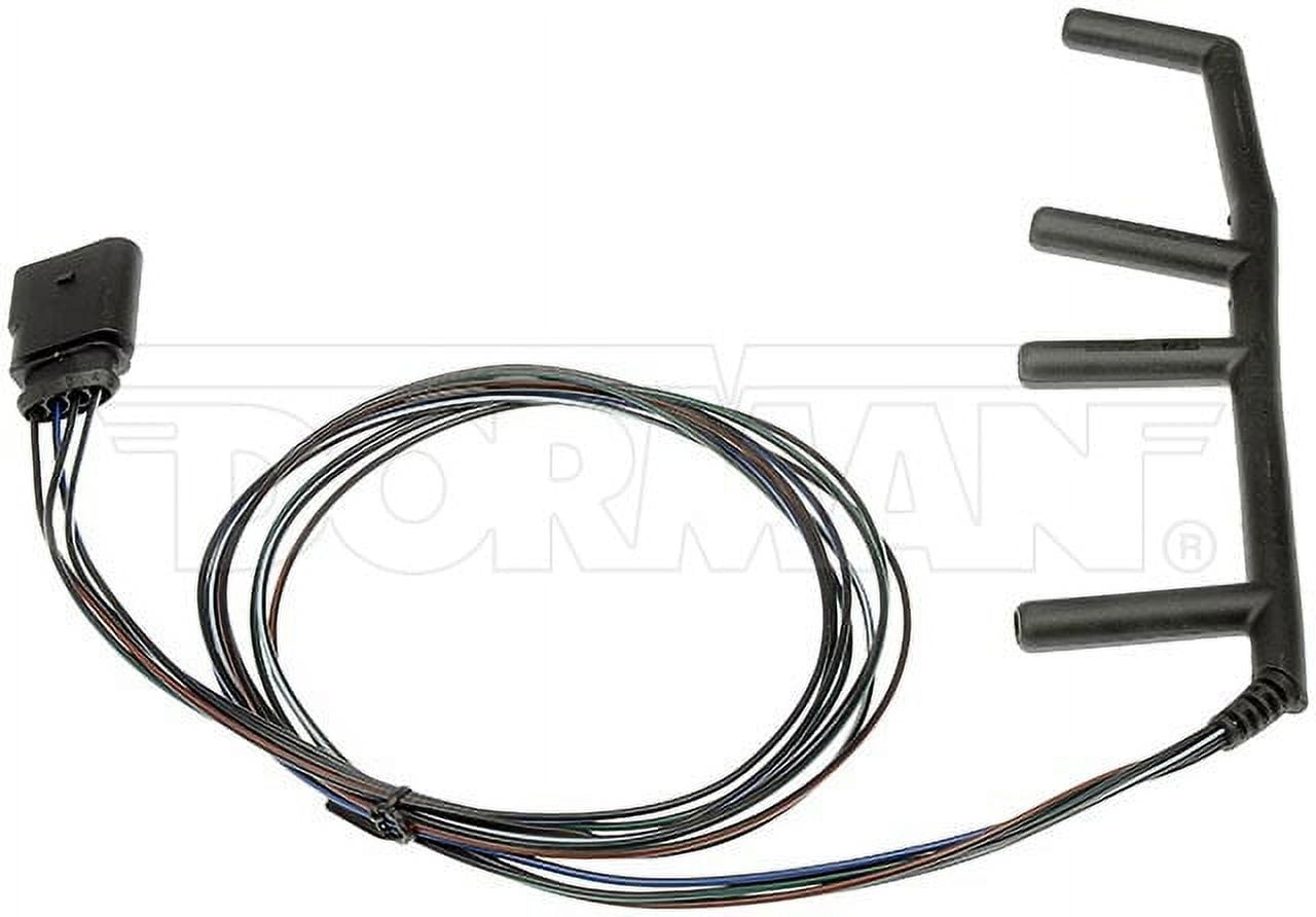 Dorman 904-090 Diesel Glow Plug Wiring Harness for Specific Volkswagen Models, Black Fits select: 2002-2004 VOLKSWAGEN JETTA, 2002-2004 VOLKSWAGEN GOLF