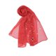 thumbnail image 2 of INSPIRAR CHIC Bufanda de Halloween para Mujeres Chiffon Protector Solar Traje de Baño Larga Chal Floral Rojo, 2 of 7