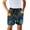 Art Oil Painting, variant on Octopus Starfish Pattern Quick Dry Boys Swim Shorts for Beach Side Pockets, Quick Drying Breathable Board Shorts Non Stretch Kids Board Shorts