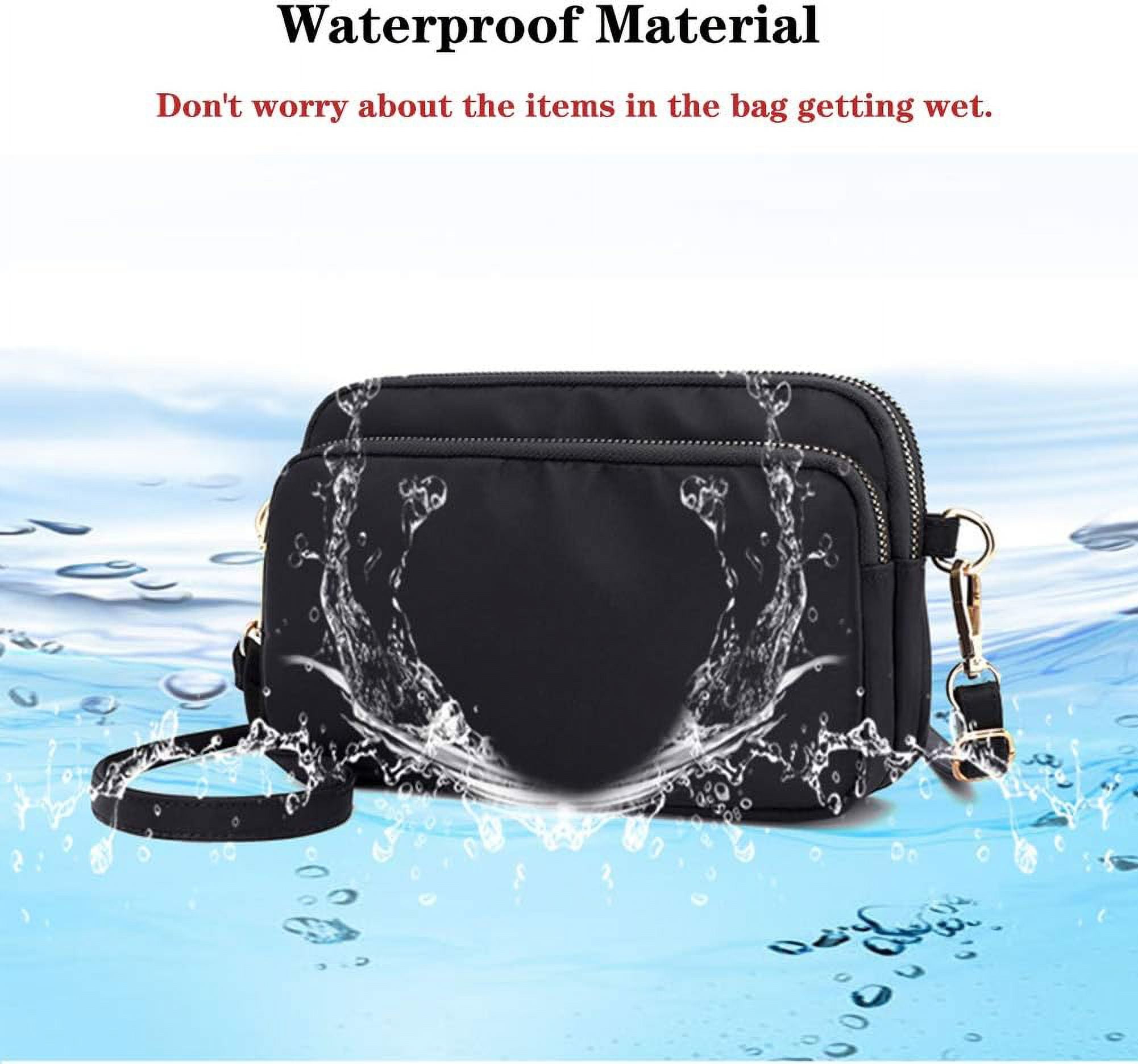 Crossbody Bag for Women, Lightweight Purses Nylon Small Shoulder Bag Satchel