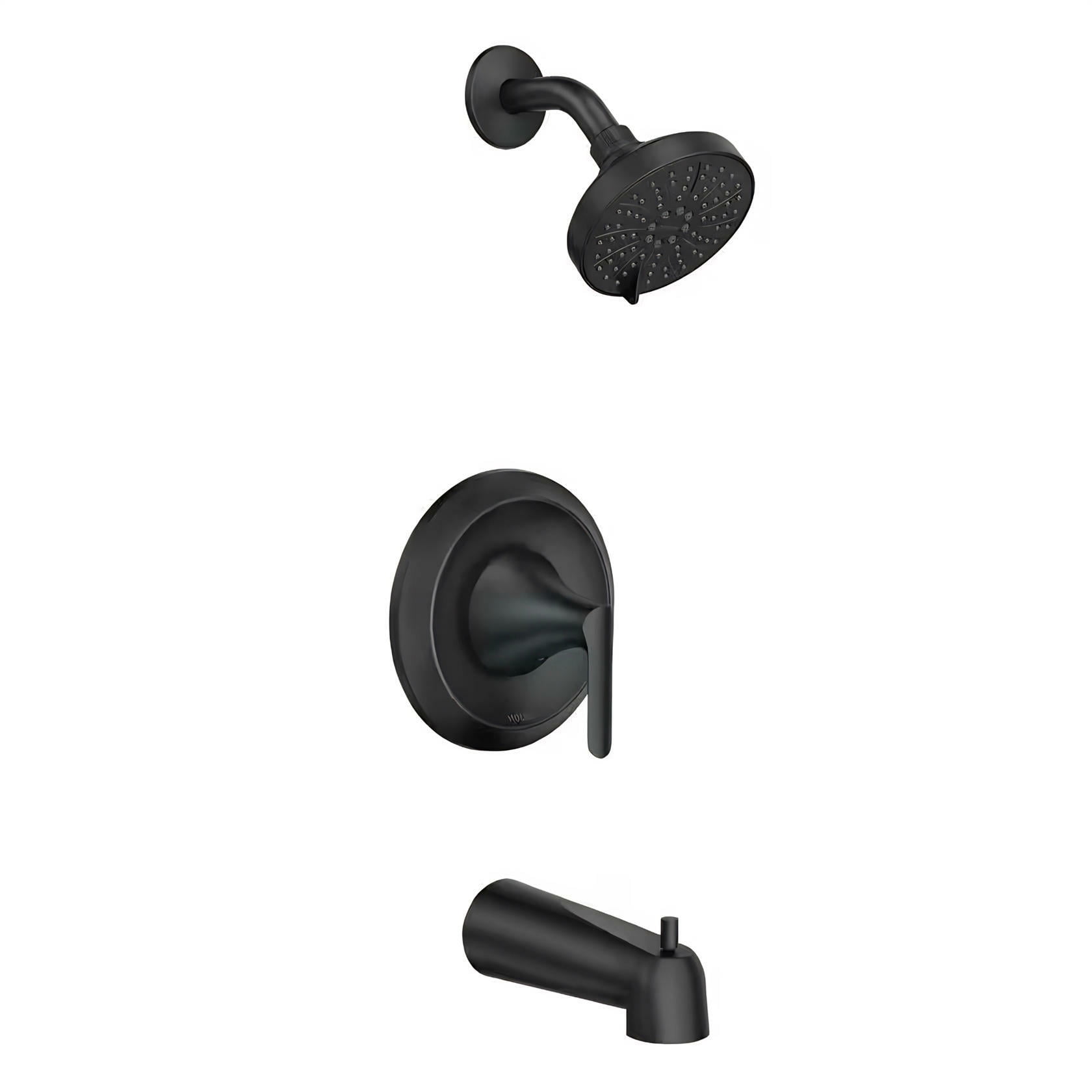 Moen Brantford M-CORE 2-Series Einhebel-Armatur Für Badewanne/Dusche, Chrom – Ventil U140 Benötigt, Mit Druckausgleich & Lebenslanger Garantie