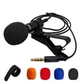 thumbnail image 2 of Mni Lavalier Micrófono PC con cable Computadora portátil ComPEter Smartphone Internet Transmisión en vivo Cantando Mike Jumpingount PJ7867-02, 2 of 2