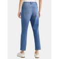 thumbnail image 3 of Time and Tru Women's High Rise Mom Jeans, 27" Inseam, Sizes 0-22, 3 of 5