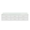 thumbnail image 3 of Castor 84 in W White Double Bath Vanity and White Quartz Top, 3 of 10