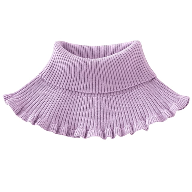 Foulard Tricotée Femme Chaude Coupe-Vent Hiver Cache-Cou Cache-Cou Foulard