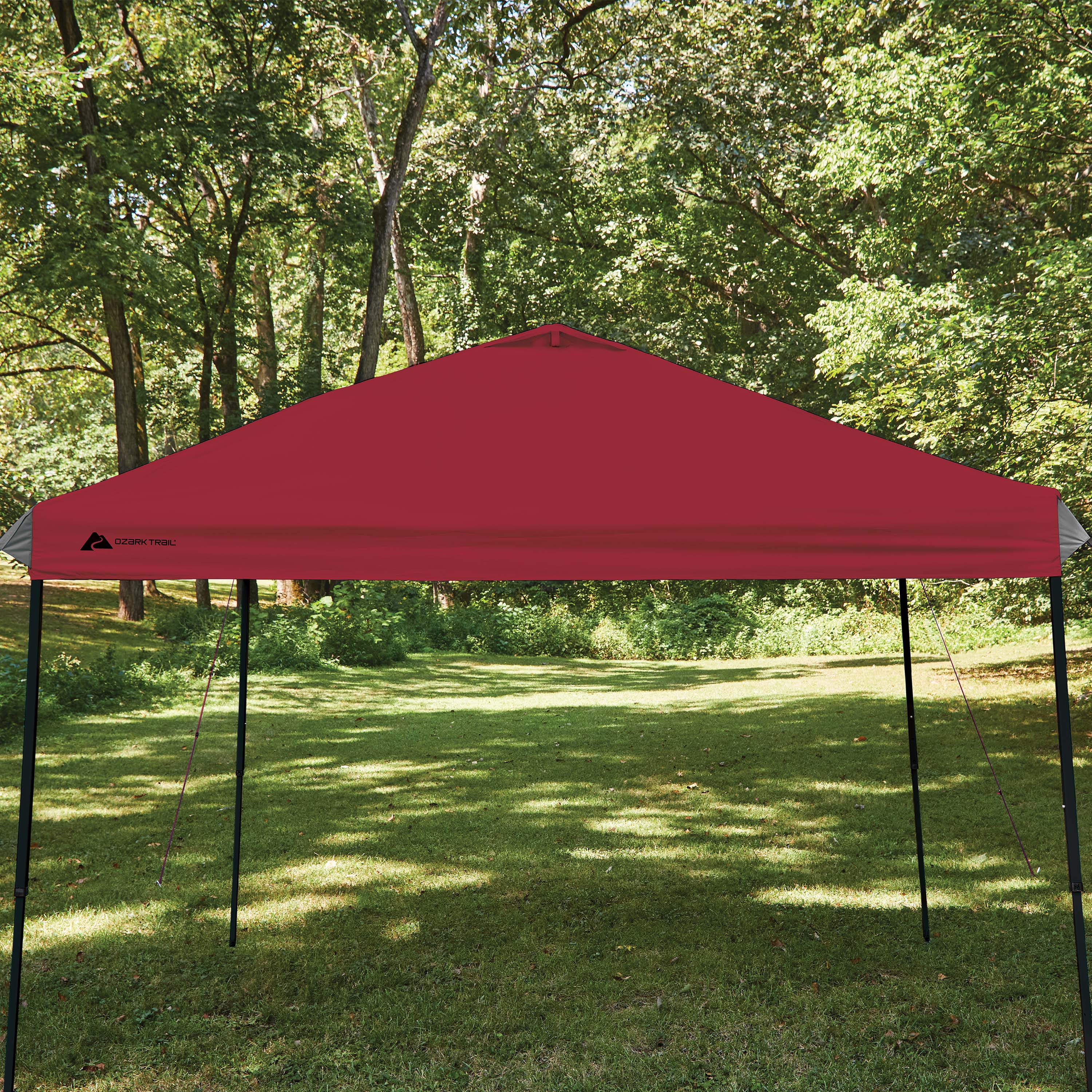 Toldo de 10' x 10' con Patas Rectas, Solo Toldo, Rojo Oscuro 3