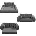 thumbnail image 5 of Homy Casa Convertible Sofa Bed, Multi-Position Floor Sleeper Sofa with High-Density Foam, 5 of 10