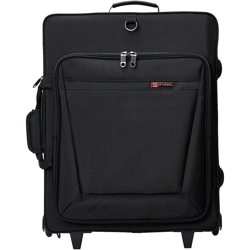 Protec IP301QWL iPAC Quad Trumpet Case with Wheels IP301QWL Black
