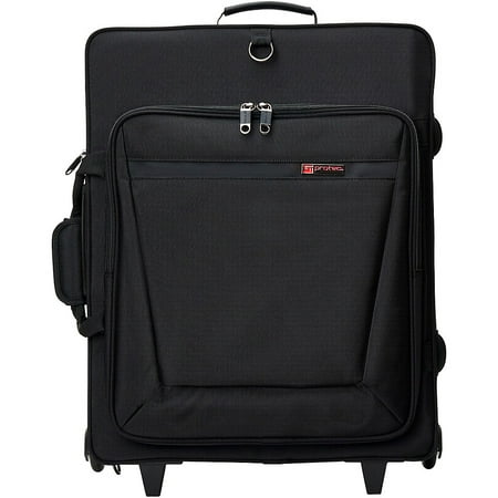 Protec IP301QWL iPAC Quad Trumpet Case with Wheels IP301QWL Black