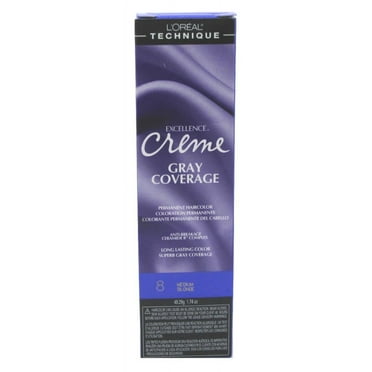 Loreal Excellence Creme Color #8 Medium Blonde 1.74 Ounce (51ml) (Pack of 3)