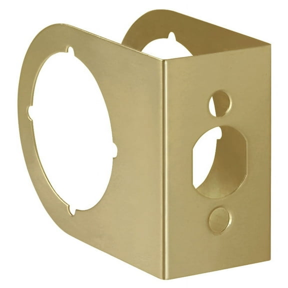 Belwith Products 2036-PB 3 in. Polished Brass Door Reinforcer