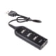 thumbnail image 2 of 4 Puertos USB .0 Splitter Adapter Cable Connector Fast Transimission, 2 of 4
