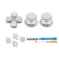 thumbnail image 1 of AARONMEI Premium Metal D-pad ABXY Buttons Replacement Kit for PS5 Controller, 1 of 1