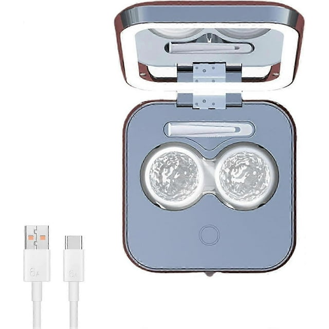 Ultrasonic Contact Lens Cleaner, Fast And Thorough Lens Cleaning And Protein Remover