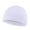 White, variant on jobturf Kids Skull Caps Fashion Solid Helmet Liner Hat Soft Cozy Breathable Lightweight Cap Running Cycling Beanie Hats for Boys and Girls Free Size