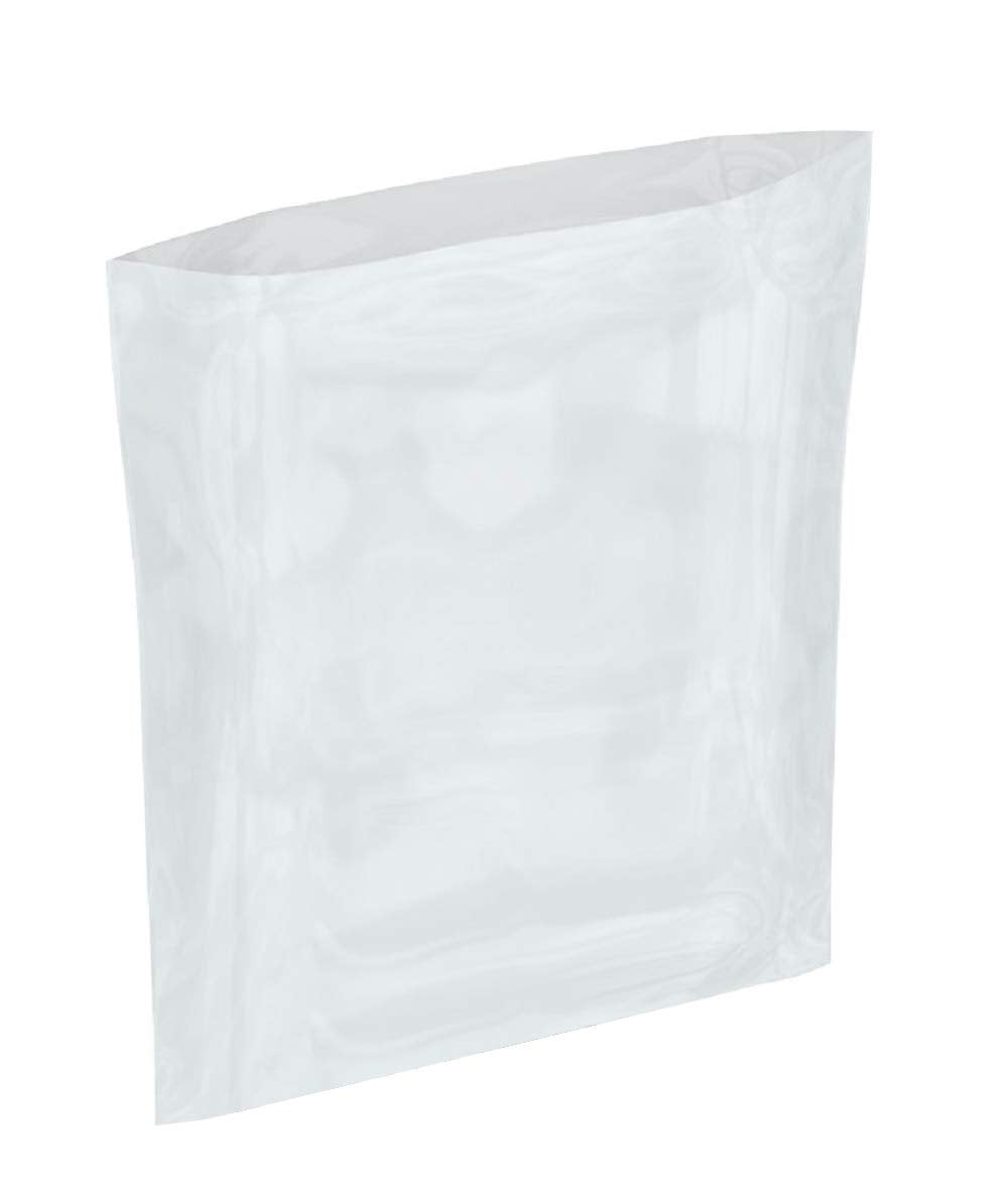 CleverDelights 18x24 Clear Poly Bags 100 Pack 1 mil Open Top Flat ...