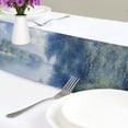 thumbnail image 4 of Yayeee Table Runner 70 inches Long Home Kitchen Dinning Party Decoration, Plants and River, 4 of 7