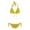 Yellow, variant on Meichang Womens Bikini Swimsuits Sexy Side Tie Bikini Sets 2 Piece Bathing Suits Cheeky Triangle Thong Swimwear Summer Beach Pool Party Swimsuit