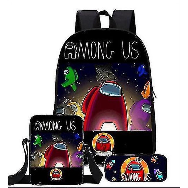 Among Us Mochila De Juego Mochila Para Niños Crewmate Mochila De Regreso A La Escuela V Color B