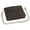 Logo Brown, variant on CAZORO RFID Blocking Men's Bi-Fold Style Cowhide Leather Steel Chain Wallet, Genuine Vintage Leather
