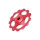 thumbnail image 1 of Rueda guía trasera de Bicicleta ANGGREK 7075 13T, 1 of 8