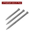 thumbnail image 3 of Uxcell 1set Masonry Chisel for Rock 10.2/12.2/14.2 Inch Flat End High-Carbon Steel Concrete Mortar Stone Chisel Brick, 3 of 5