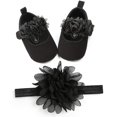 thumbnail image 3 of Infant Baby Girl Shoes Baby Mary Jane Flats Princess Wedding Dress Shoes Crib Shoe for Newborns,Infants,Babies, 3 of 7